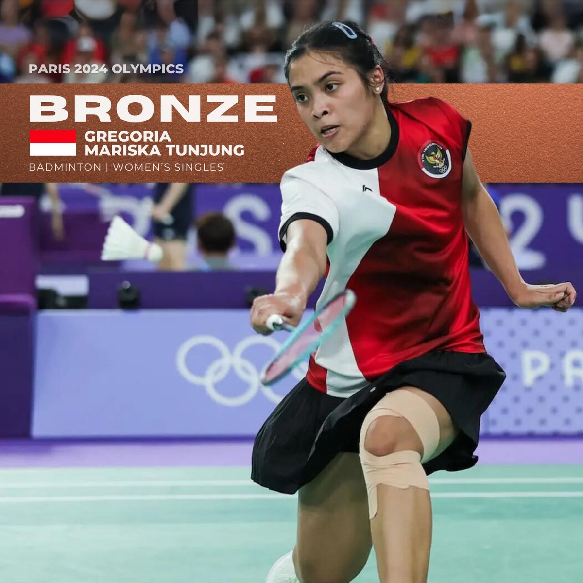 Paris 2024 Olympics | Bronze: Gregoria Mariska Tunjung (Badminton)