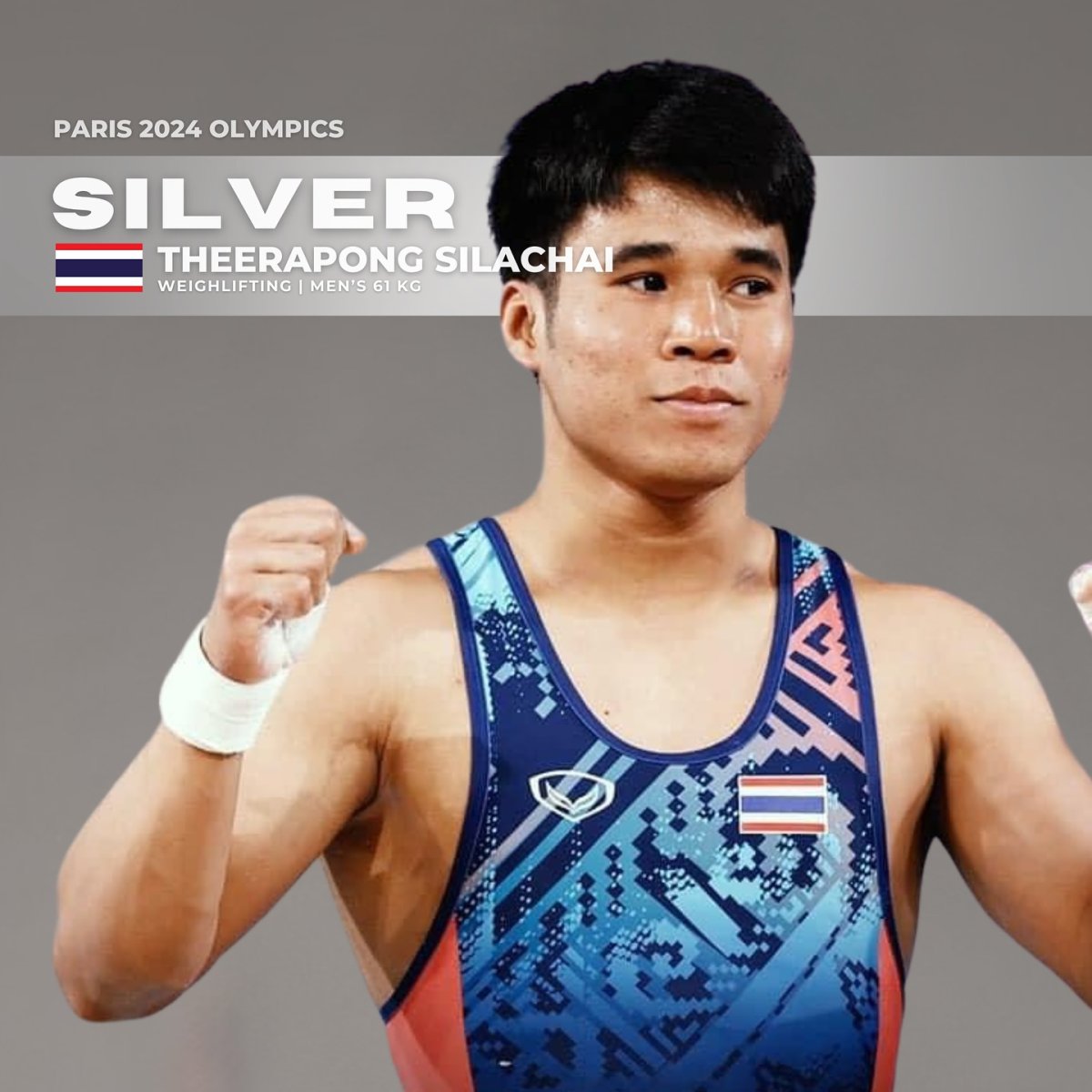 Paris 2024 Olympics | Silver: Theerapong Silachai (Weightlifting)