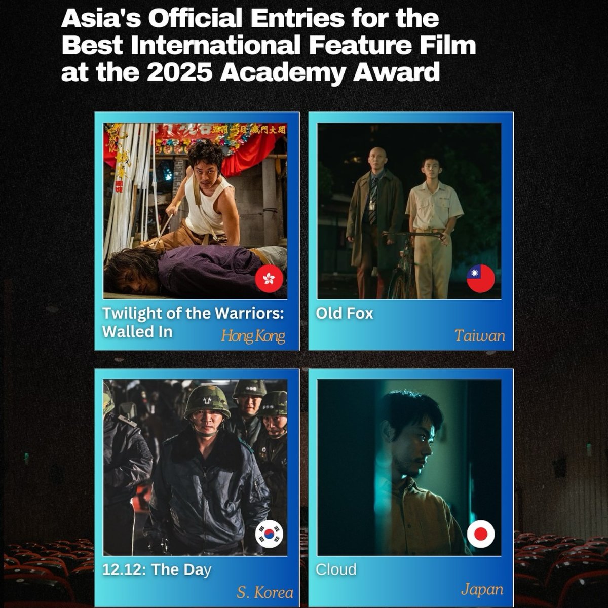 Asia's Official Entries for the Best International Feature Film at the ...