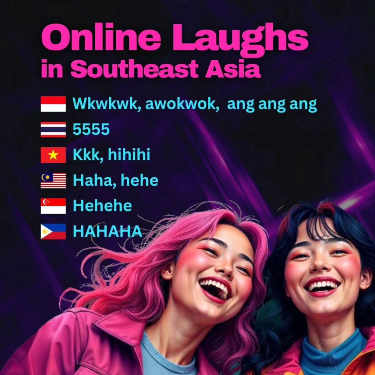 Online Laughs in Southeast Asia