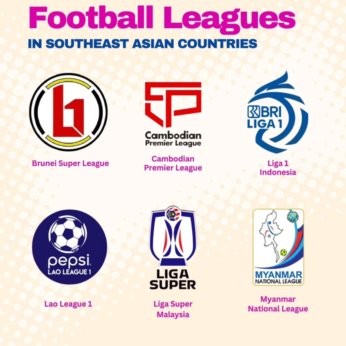 Football Leagues in Southeast Asian Countries