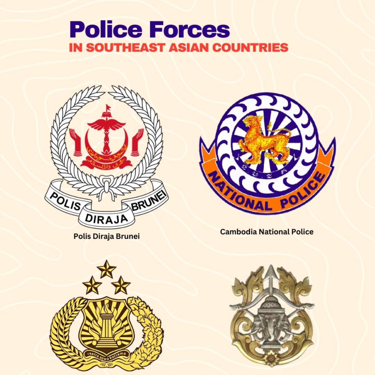 Police Forces in Southeast Asian Countries