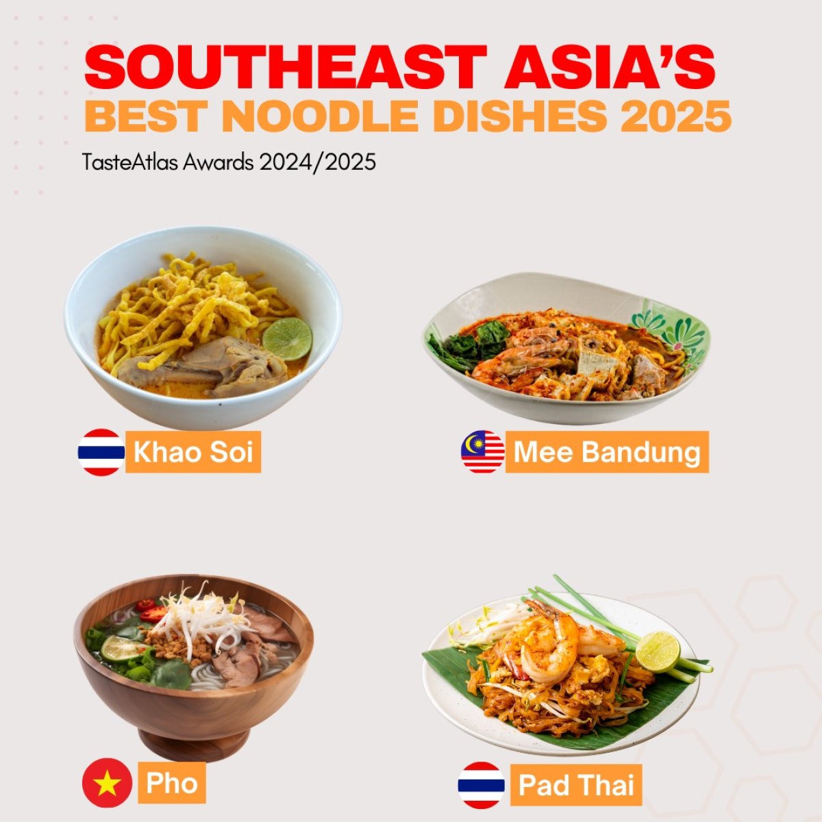Southeast Asia's Best Noodle Dishes, 2025