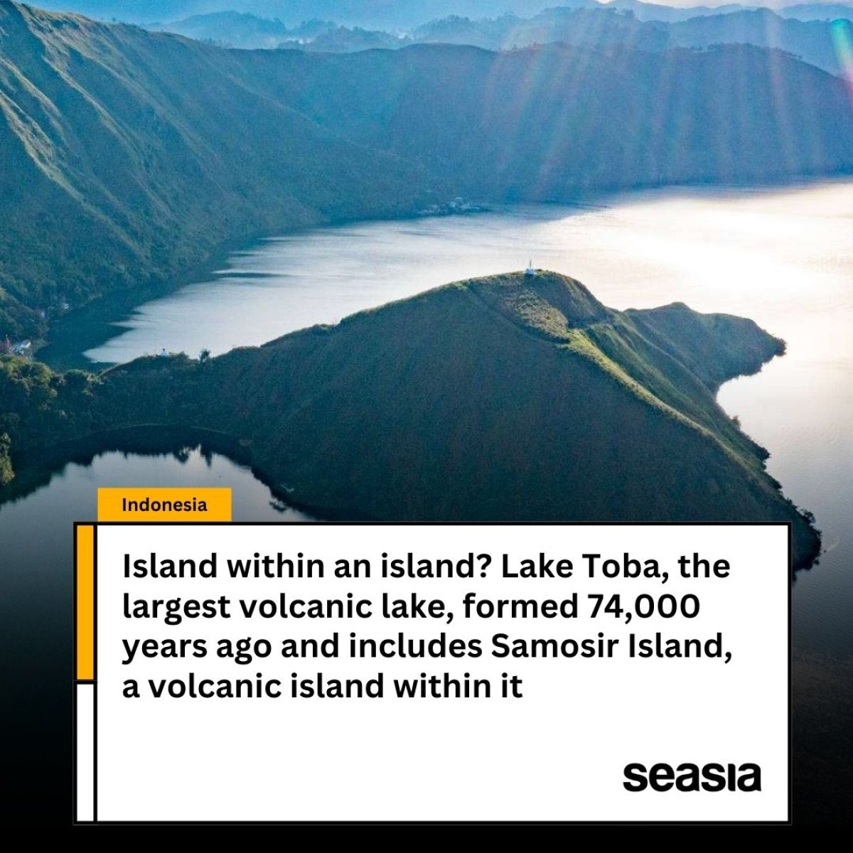 Island within an Island? The Mystery of Lake Toba