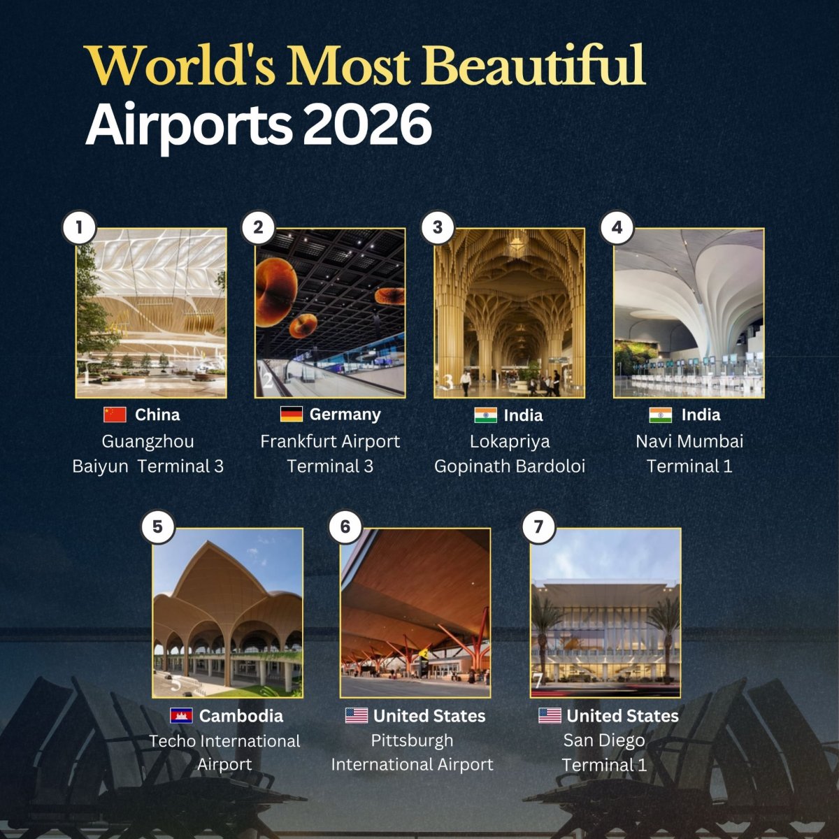 The Most Beautiful Airports in the World