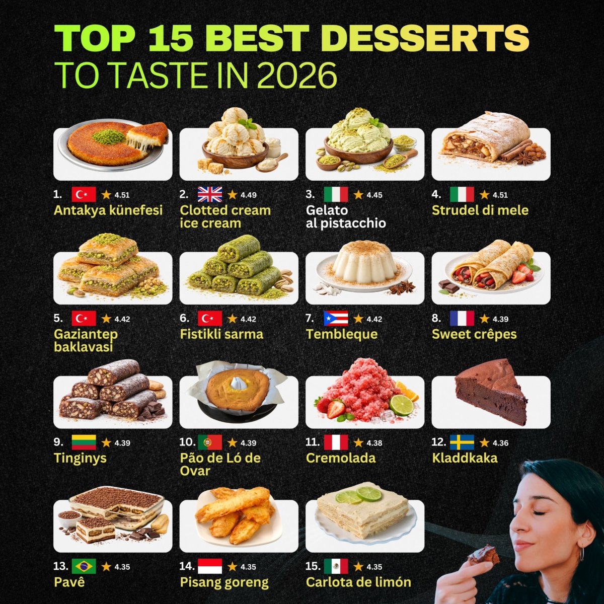 The World's Best Desserts in 2026