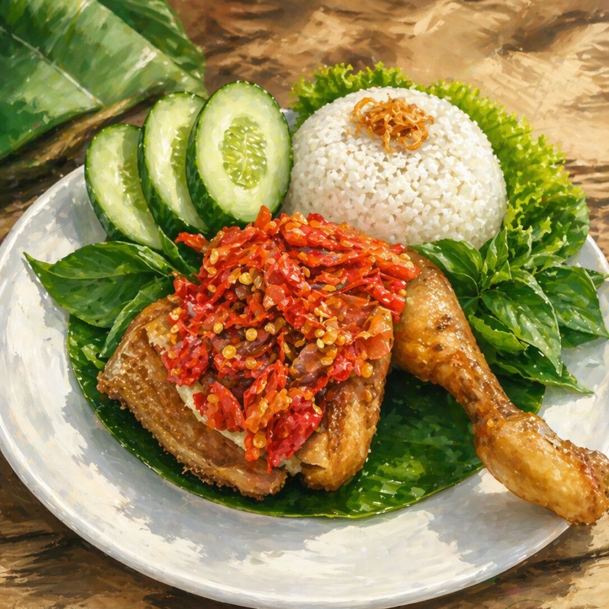 The Phenomenal Rise of Indonesian Ayam Gepuk in Malaysia